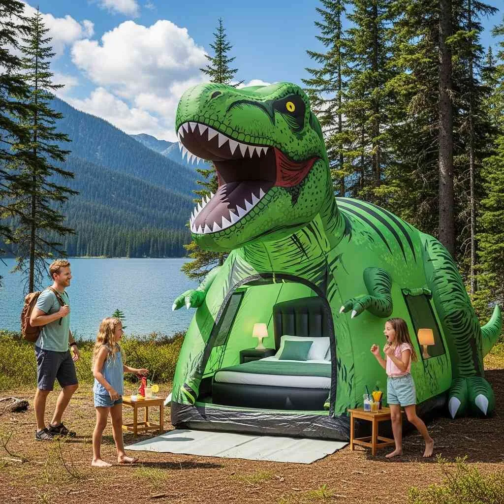 The Fascination of Dinosaur Camping Tents - Transforming the Outdoors into a Prehistoric Playground