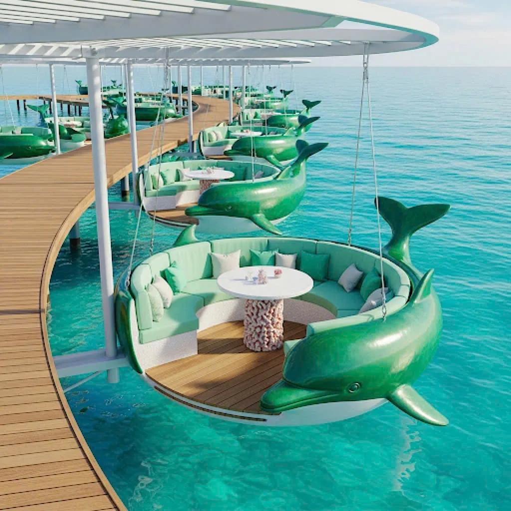 How to Use: Dolphin Shaped Hanging Lounge Effectively and Safely