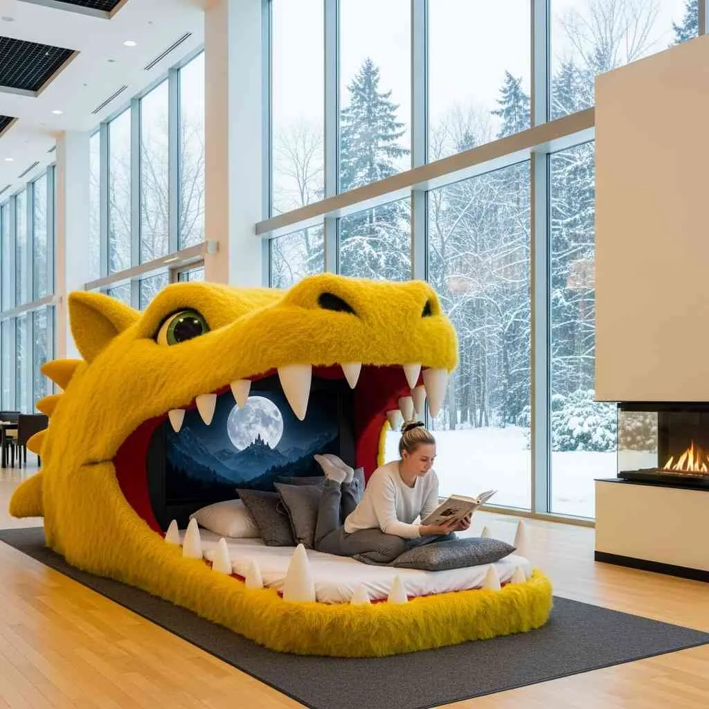 Dragon Bed: Where Fantasy Meets Furnishing