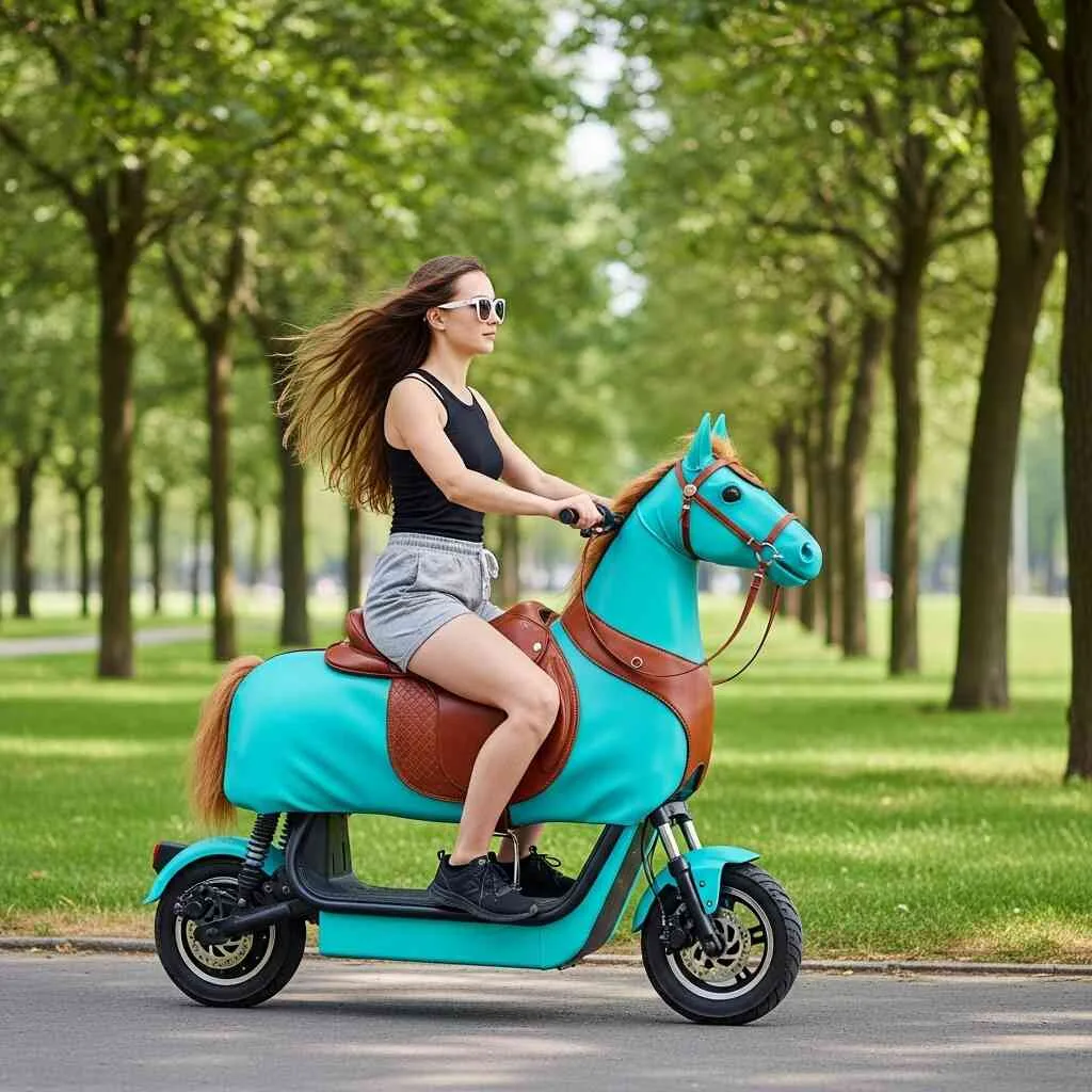The Environmental Impact of Electric Horse Scooters