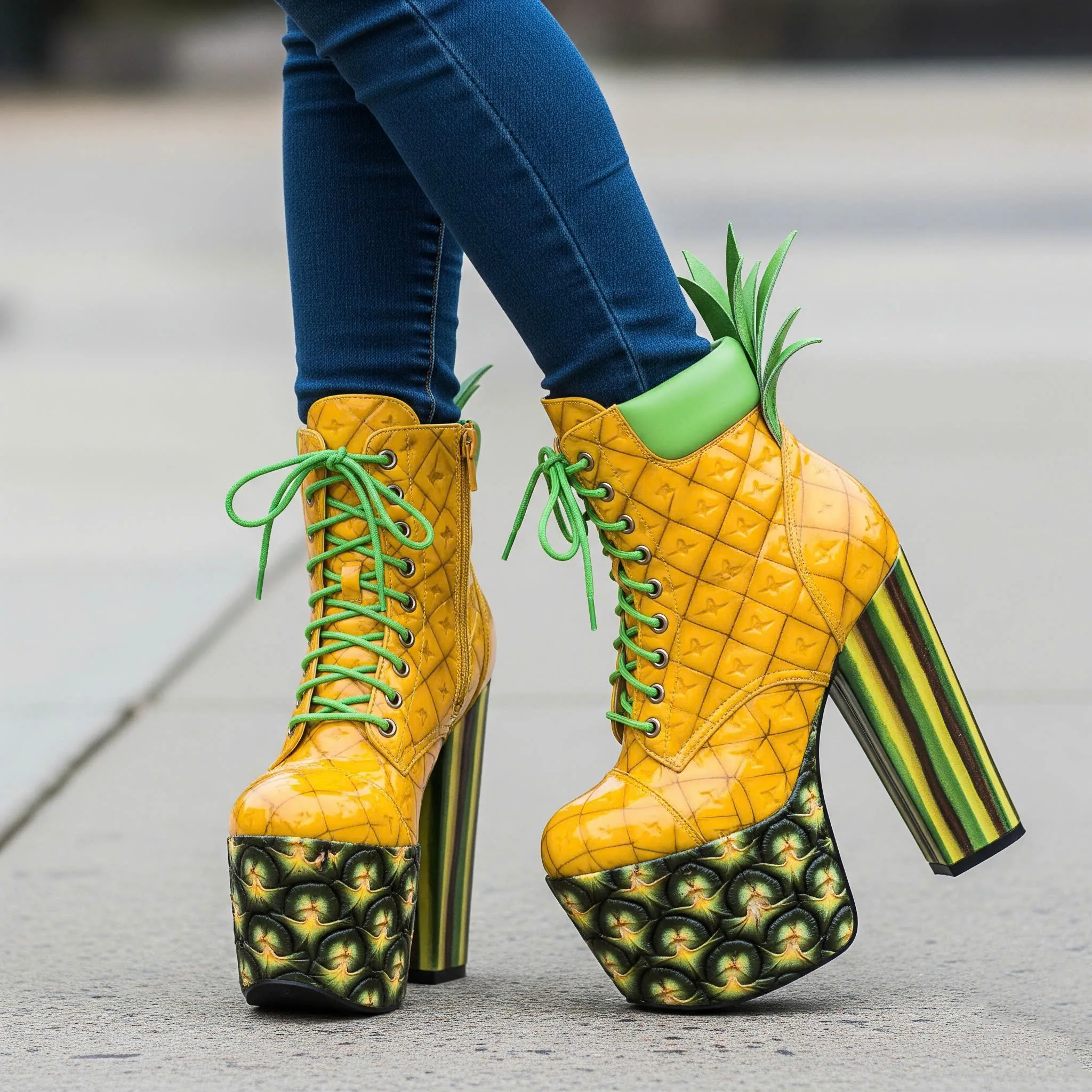 Step into Style and Fun - Explore the World of Fruit Shaped High Heels