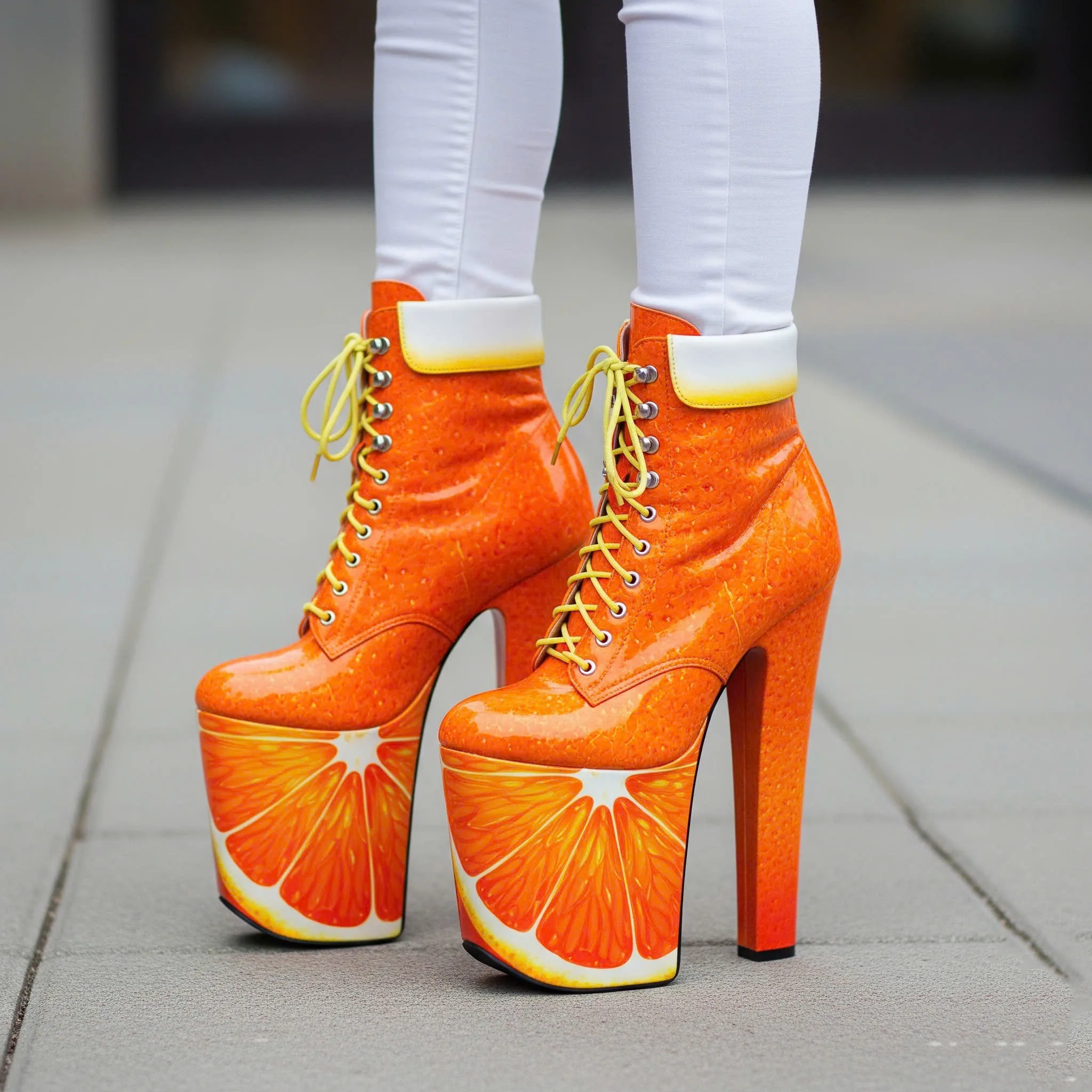 The Allure of Fruit Shaped High Heels