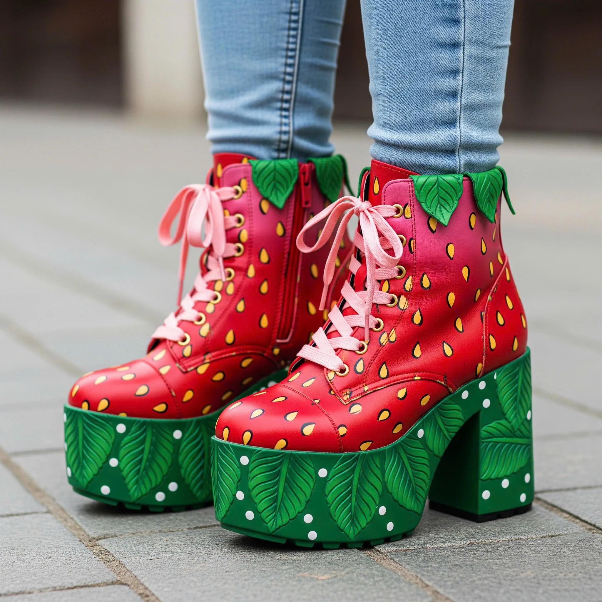 How to Use Fruit Shaped High Heels