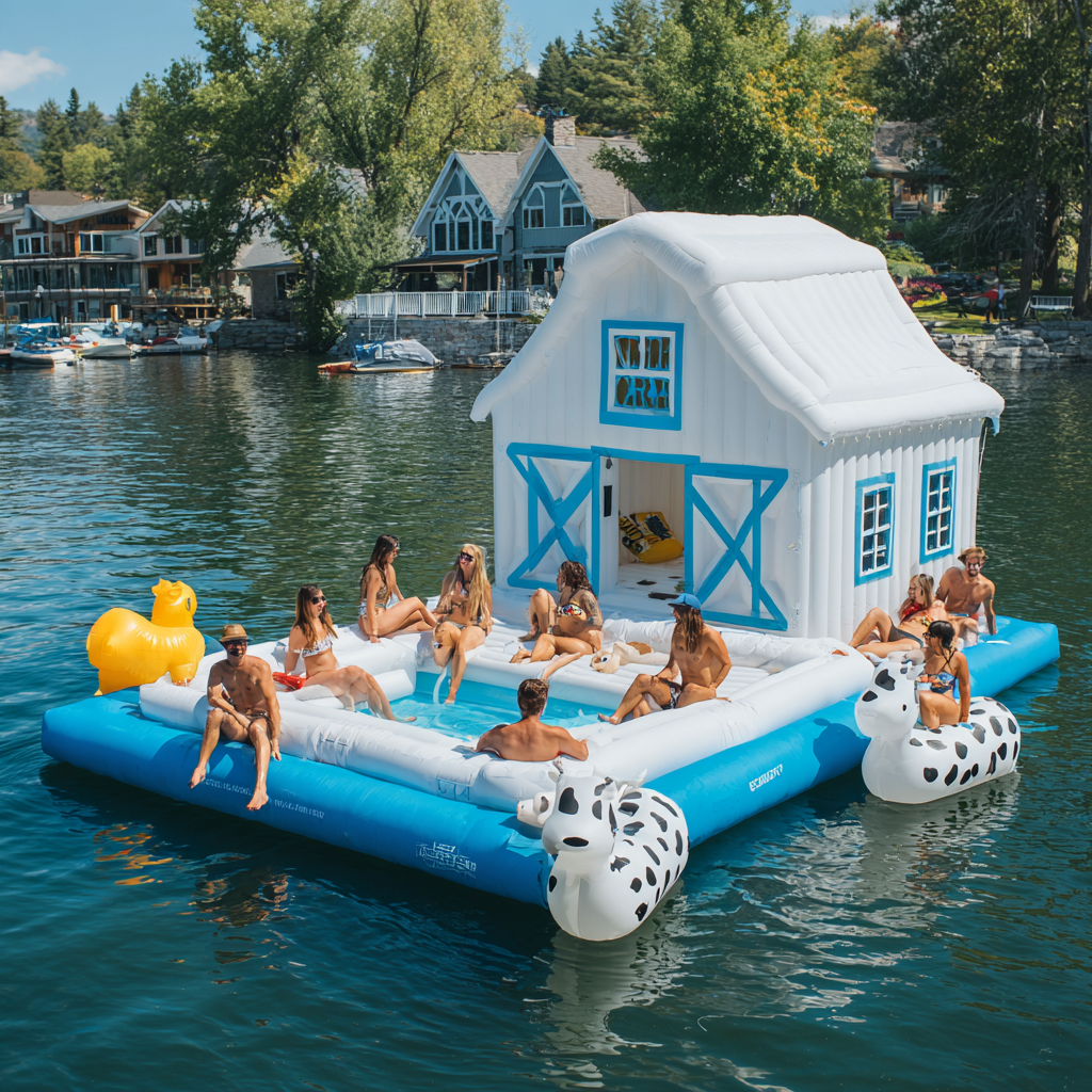Benefits of Choosing a Giant Barn Lake Float