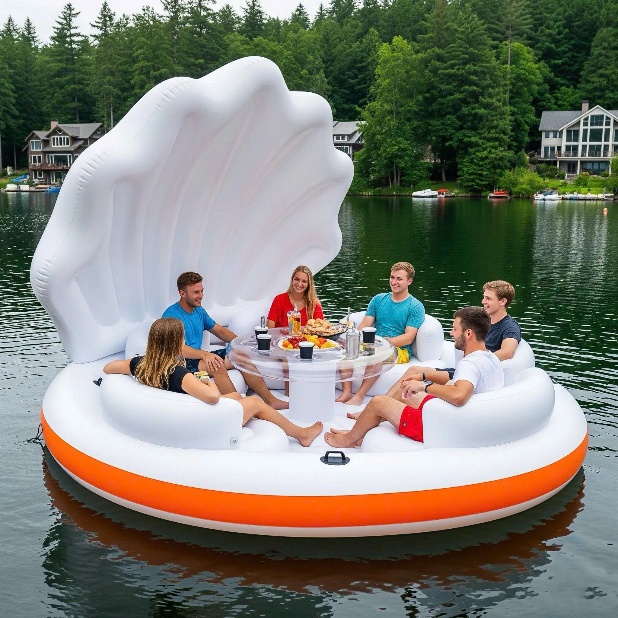 Dive Into Fun with Giant Inflatable Clam Lake Floats – The Ultimate Water Leisure Experience