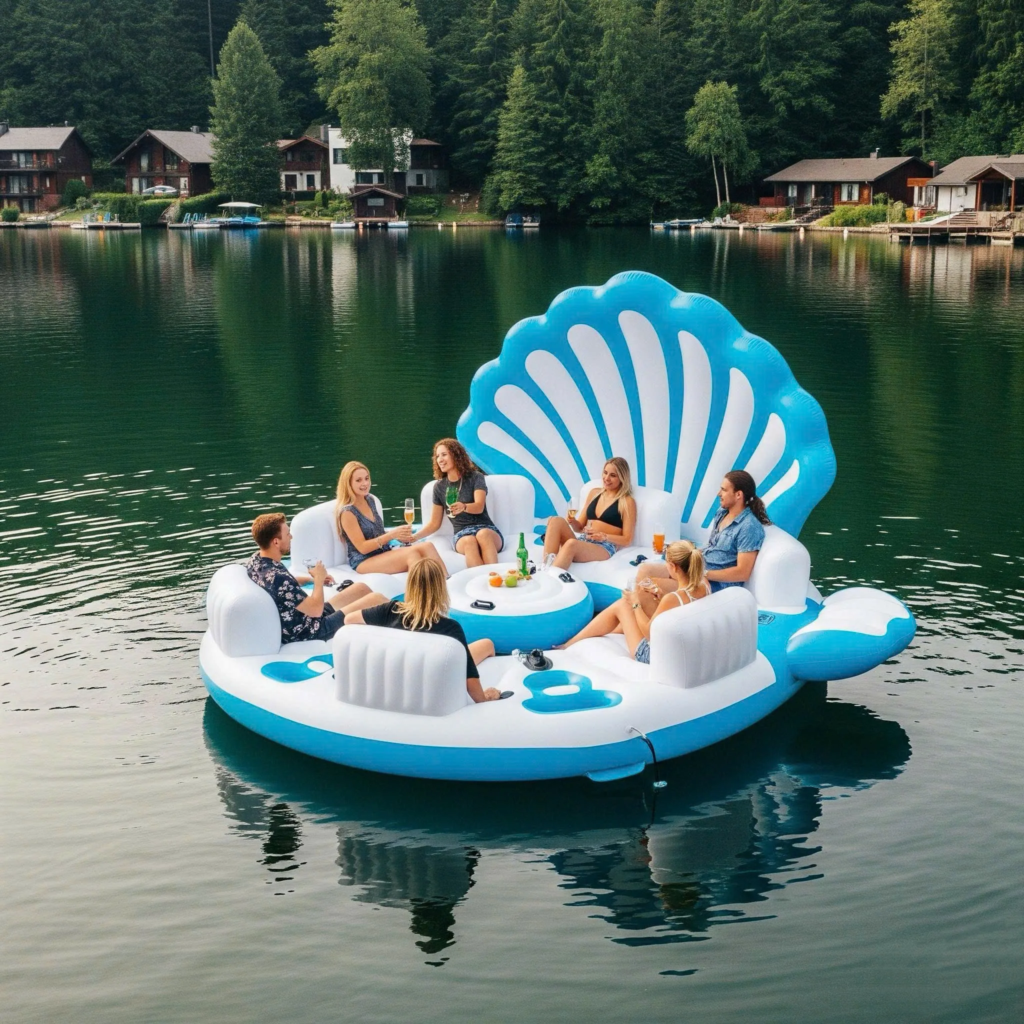 Dive Into Fun with Giant Inflatable Clam Lake Floats – The Ultimate Water Leisure Experience