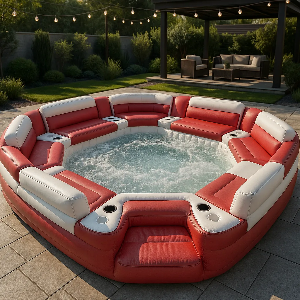 Examples of Hexagonal Inflatable Pools