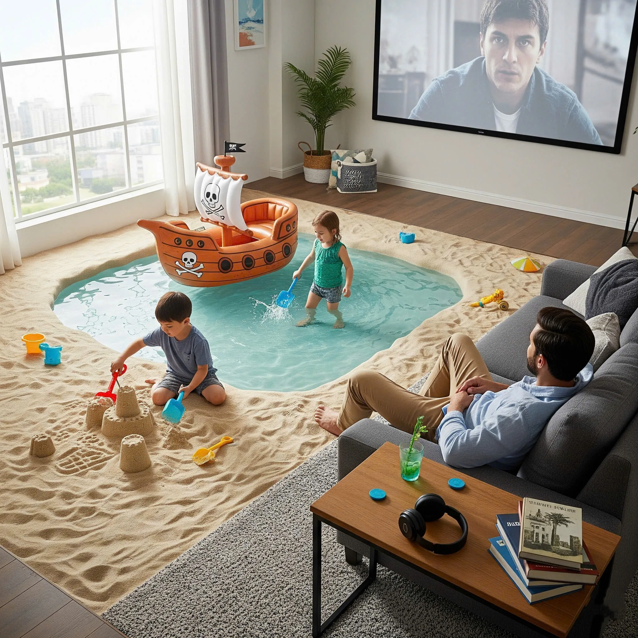 Transform Your Space with Indoor Beach Living Room Ideas for a Relaxing Escape