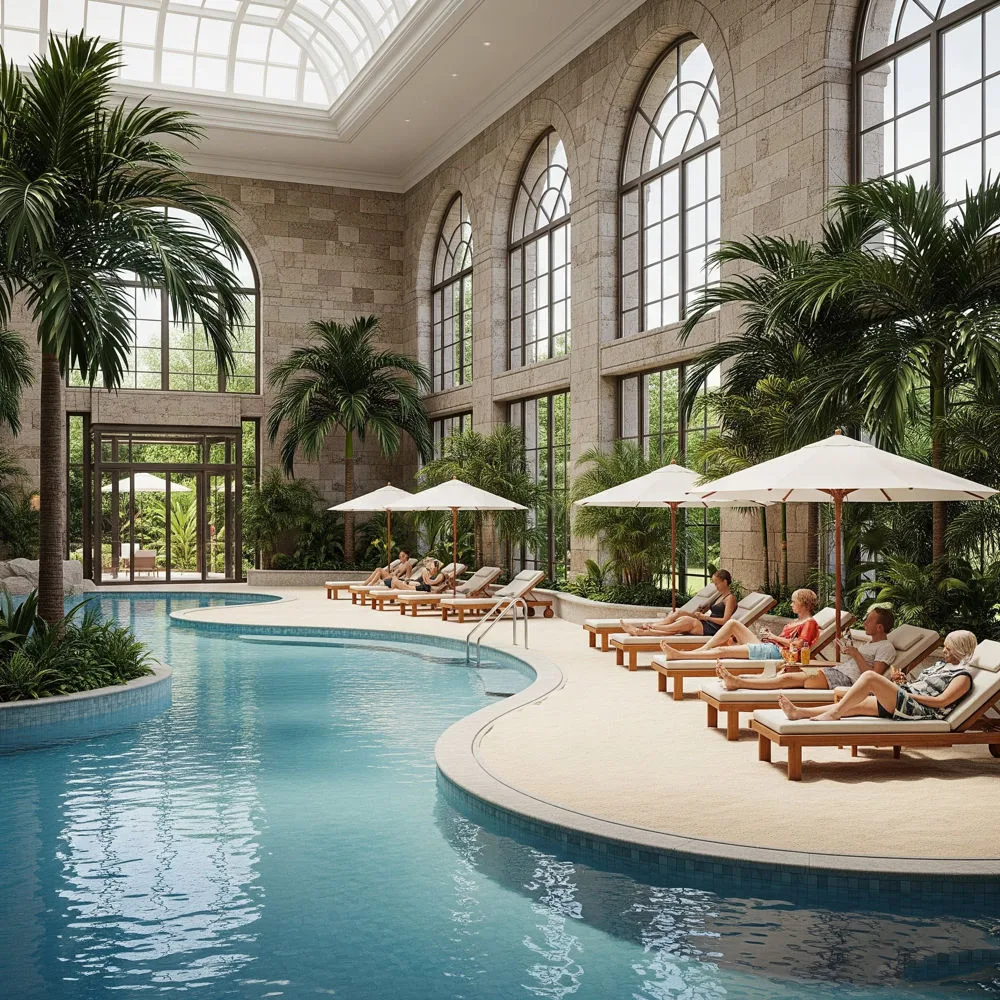 Indoor Beach Pools: Bring the Ocean Vibes Inside All Year Round