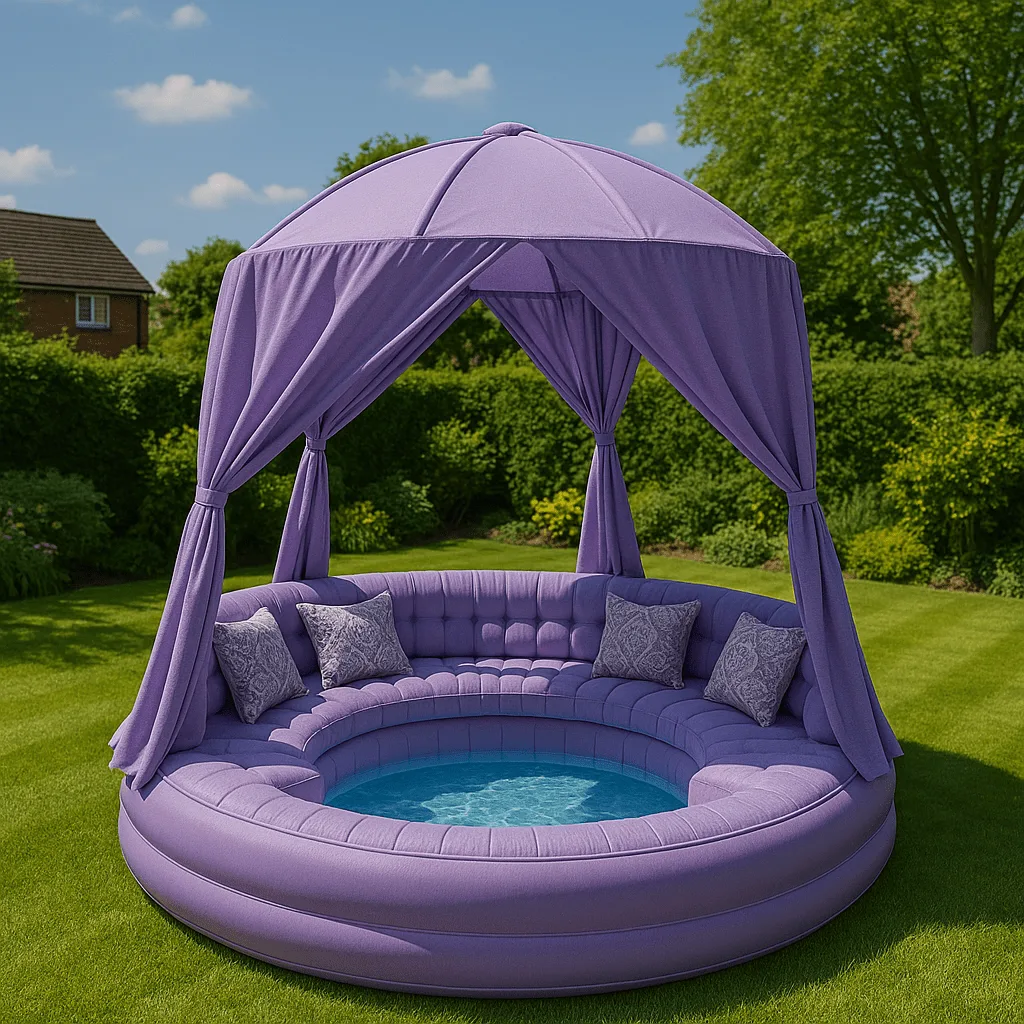 Comparing Inflatable Canopy Pool Sofas to Traditional Pool Loungers