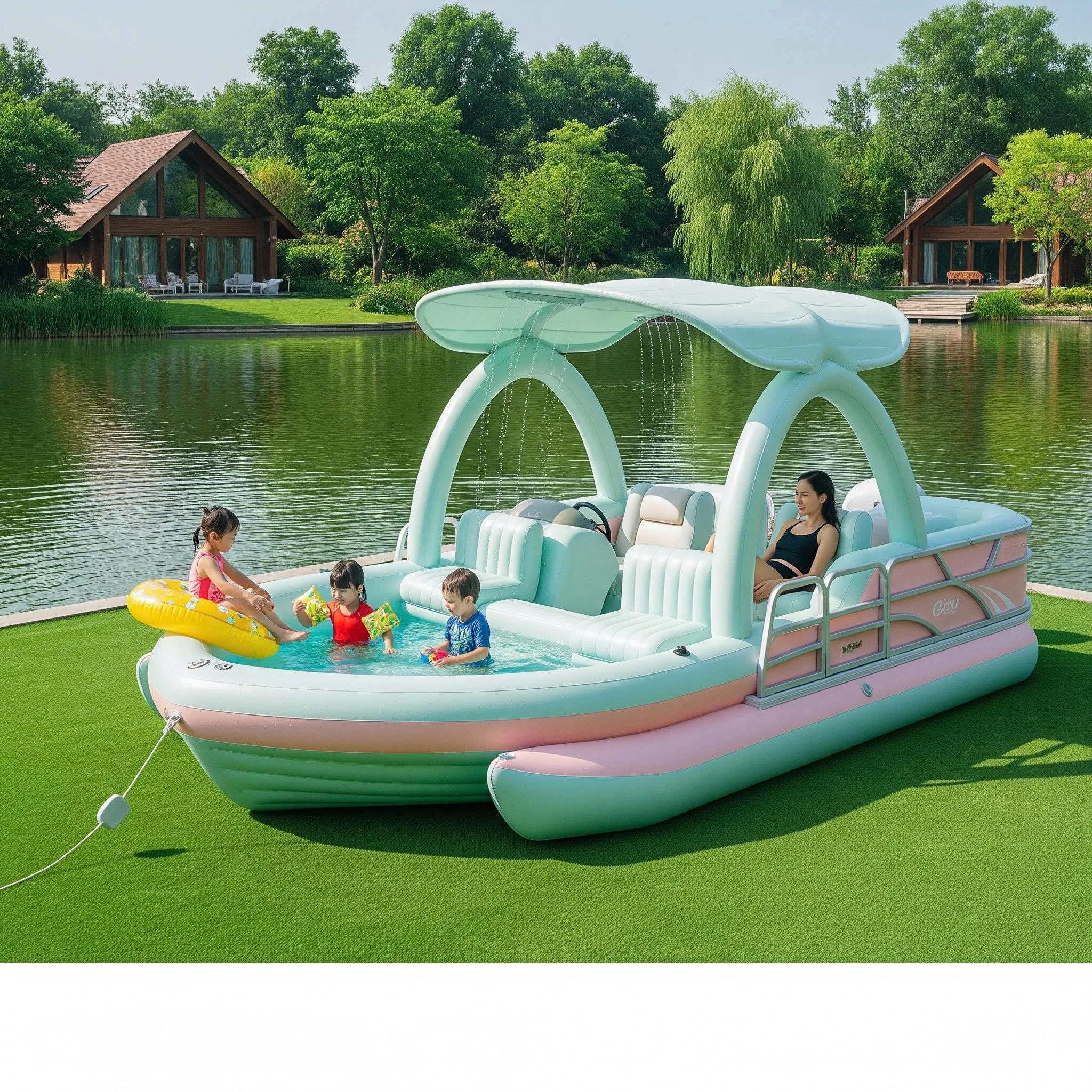 Understanding Inflatable Pontoon Boat Pools