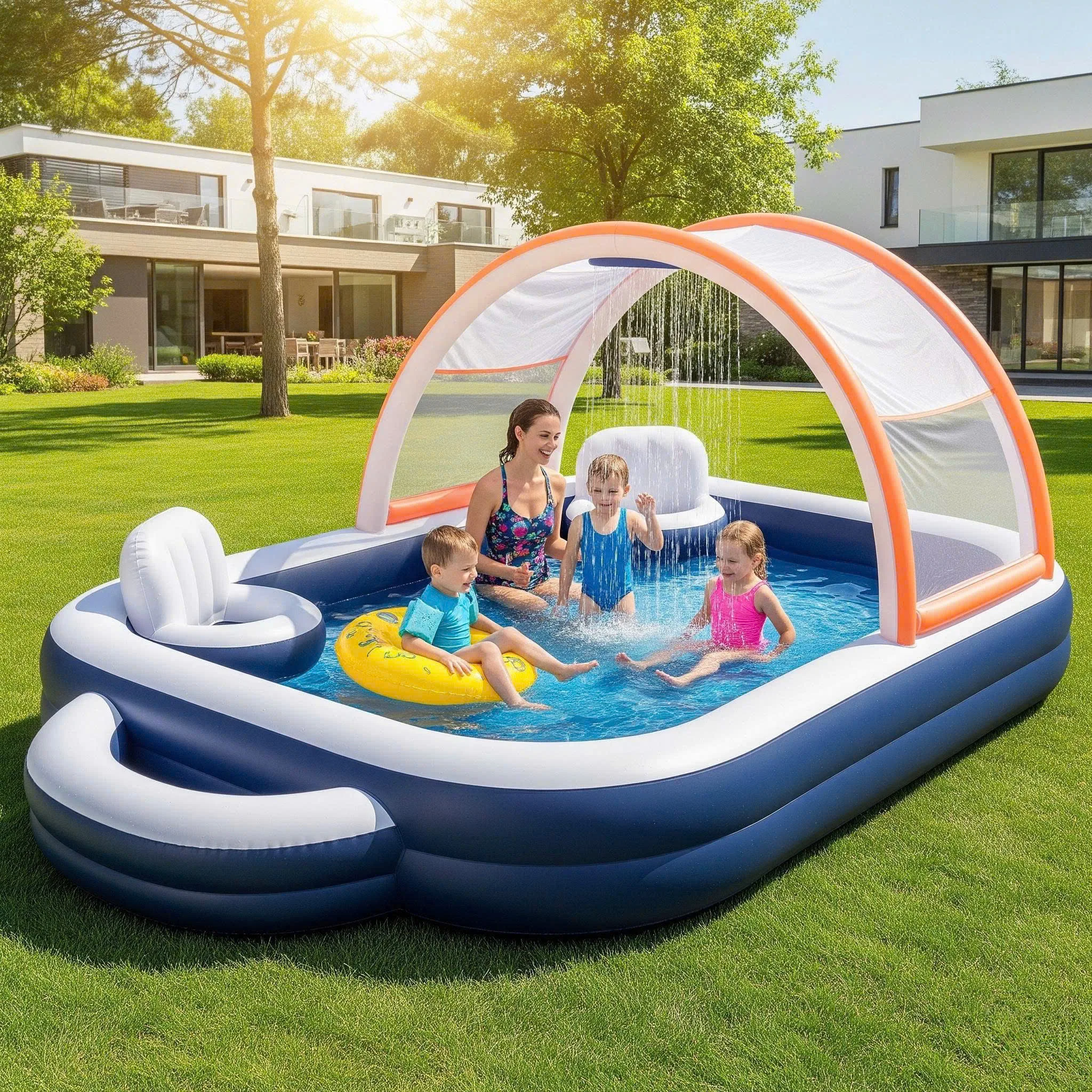 Benefits of Inflatable Pontoon Boat Pools