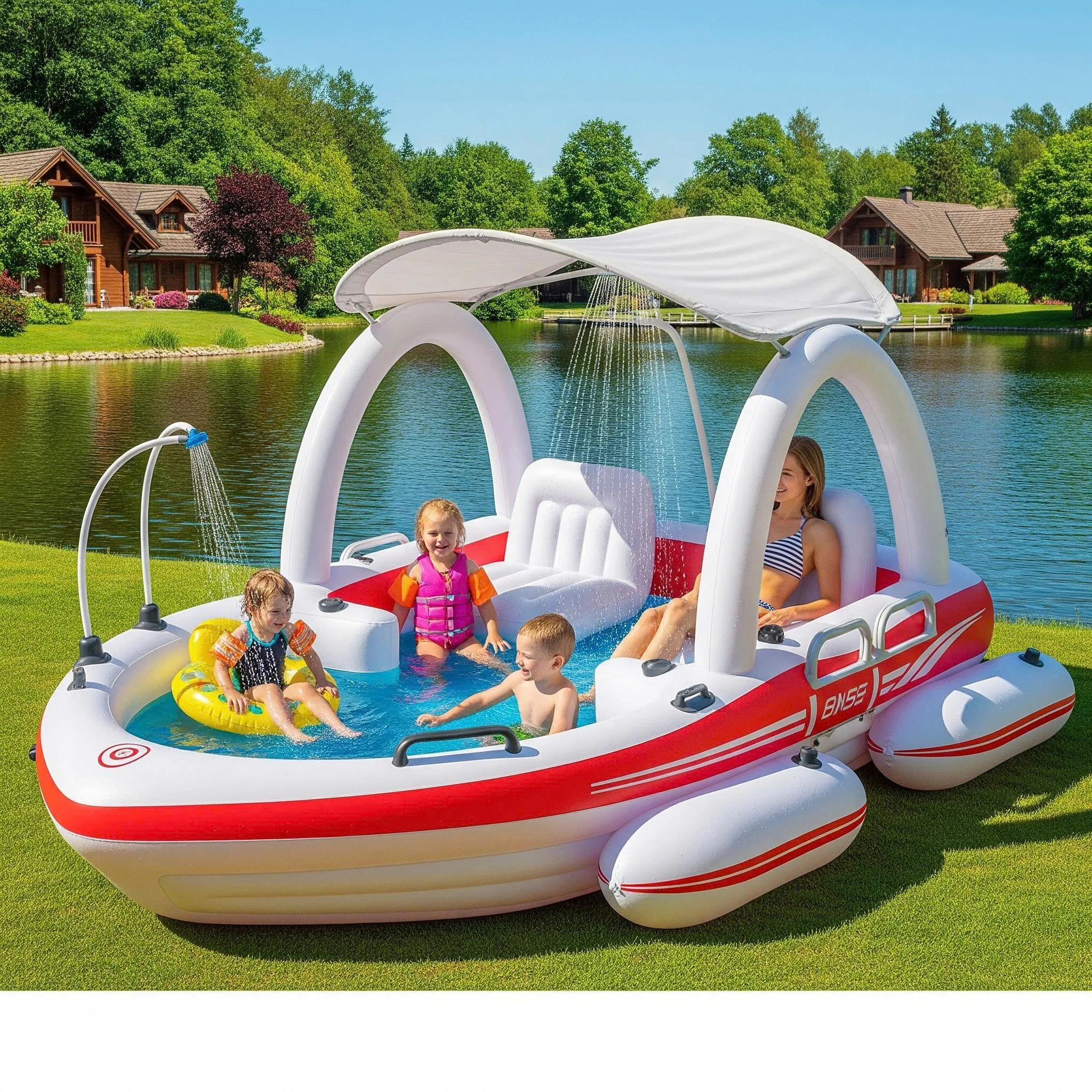 Comparing Inflatable Pontoon Boat Pools with Traditional Boats