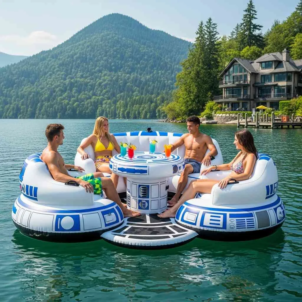 Comparisons of Different Inflatable Star Wars Lake Floats