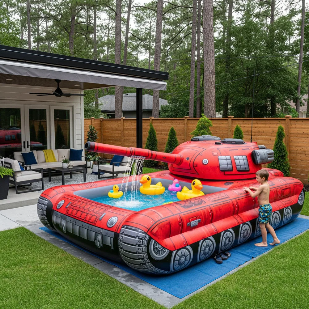 Operating and Maintaining Your Inflatable Tank Pools