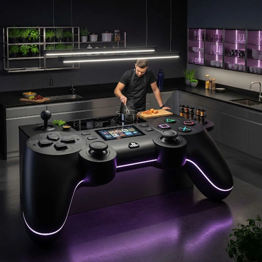 Comparing PlayStation Inspired Kitchen Design with Other Gaming-Inspired Concepts