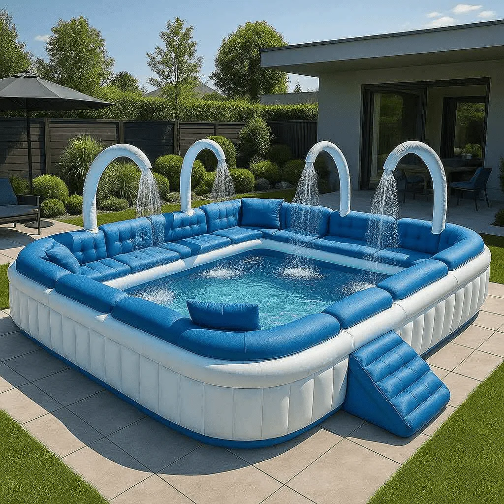 Sofa Shower Pools: Where Comfort Meets Cool in the Most Unexpected Way