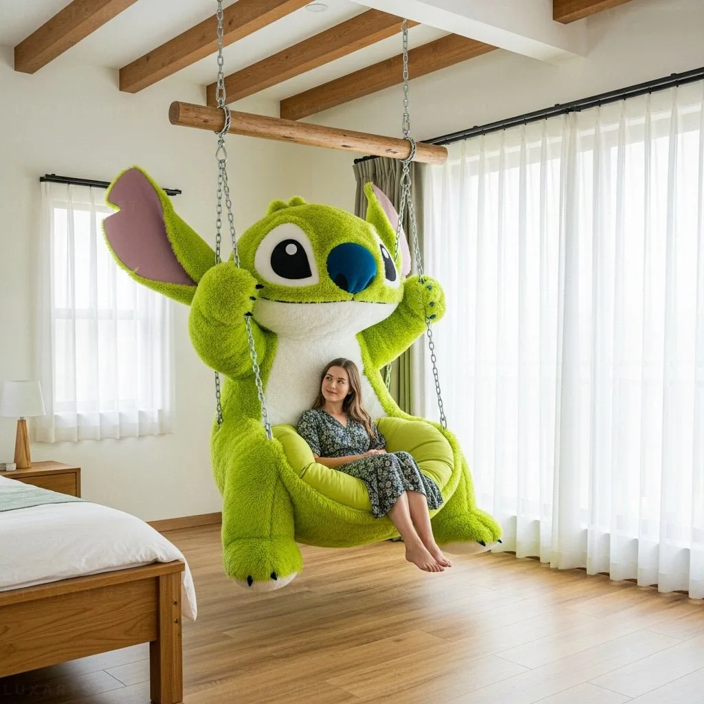 Discover Comfort and Style with the Stitch Swing Lounger – Your Ultimate Relaxation Companion