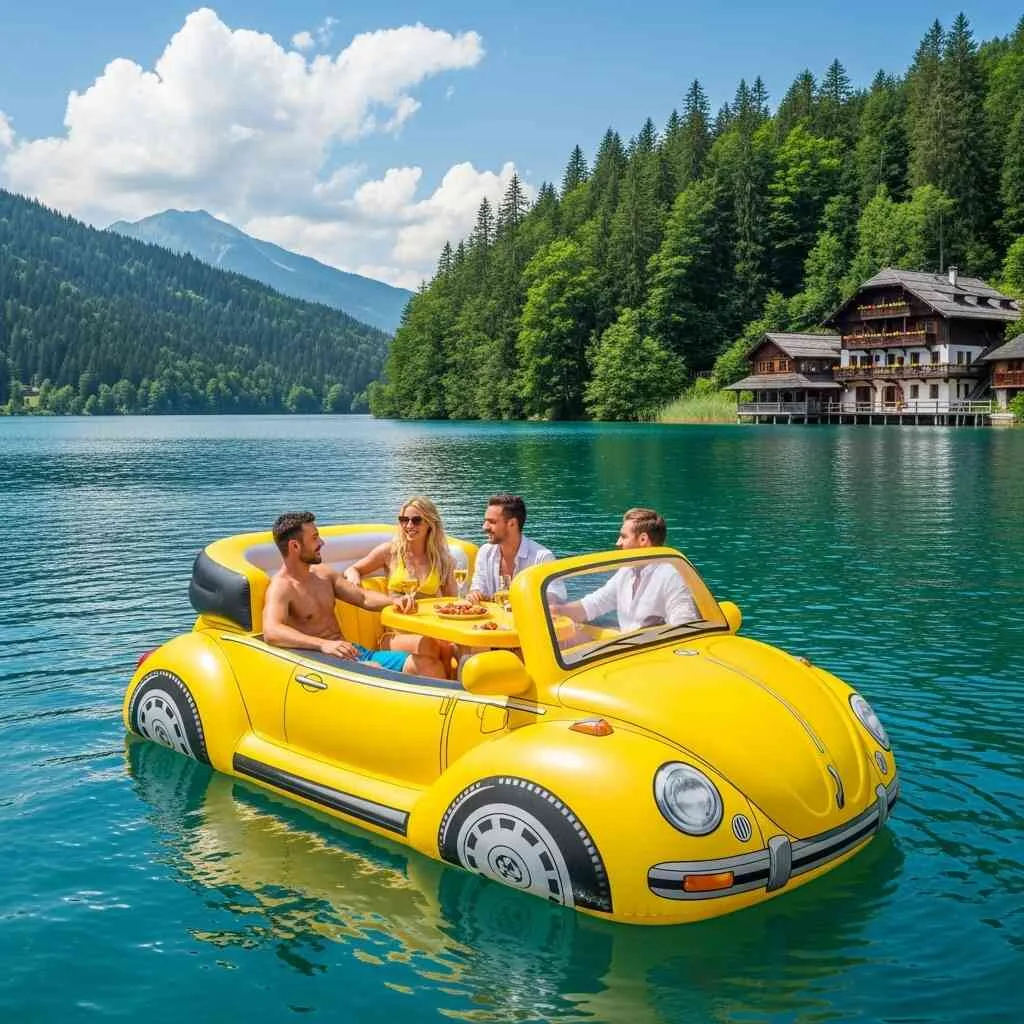 Dive Into the Excitement of the Volkswagen Beetle Floating Party - An Unforgettable Event