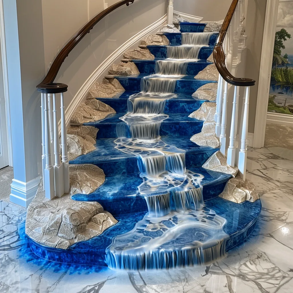 What Are Waterfall Stairs?