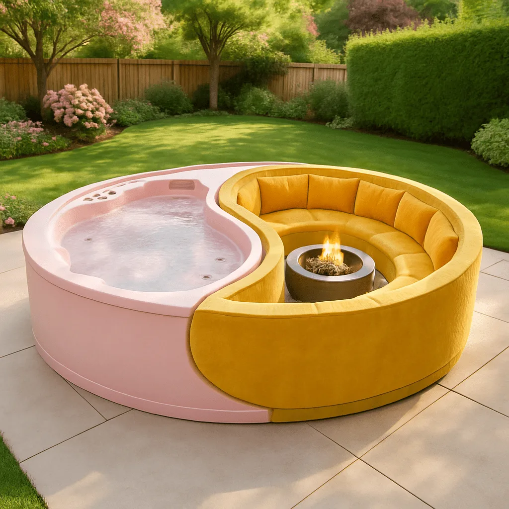 Discover the Serenity of the Yin-Yang Hot Tub – Embrace Balance in Your Life