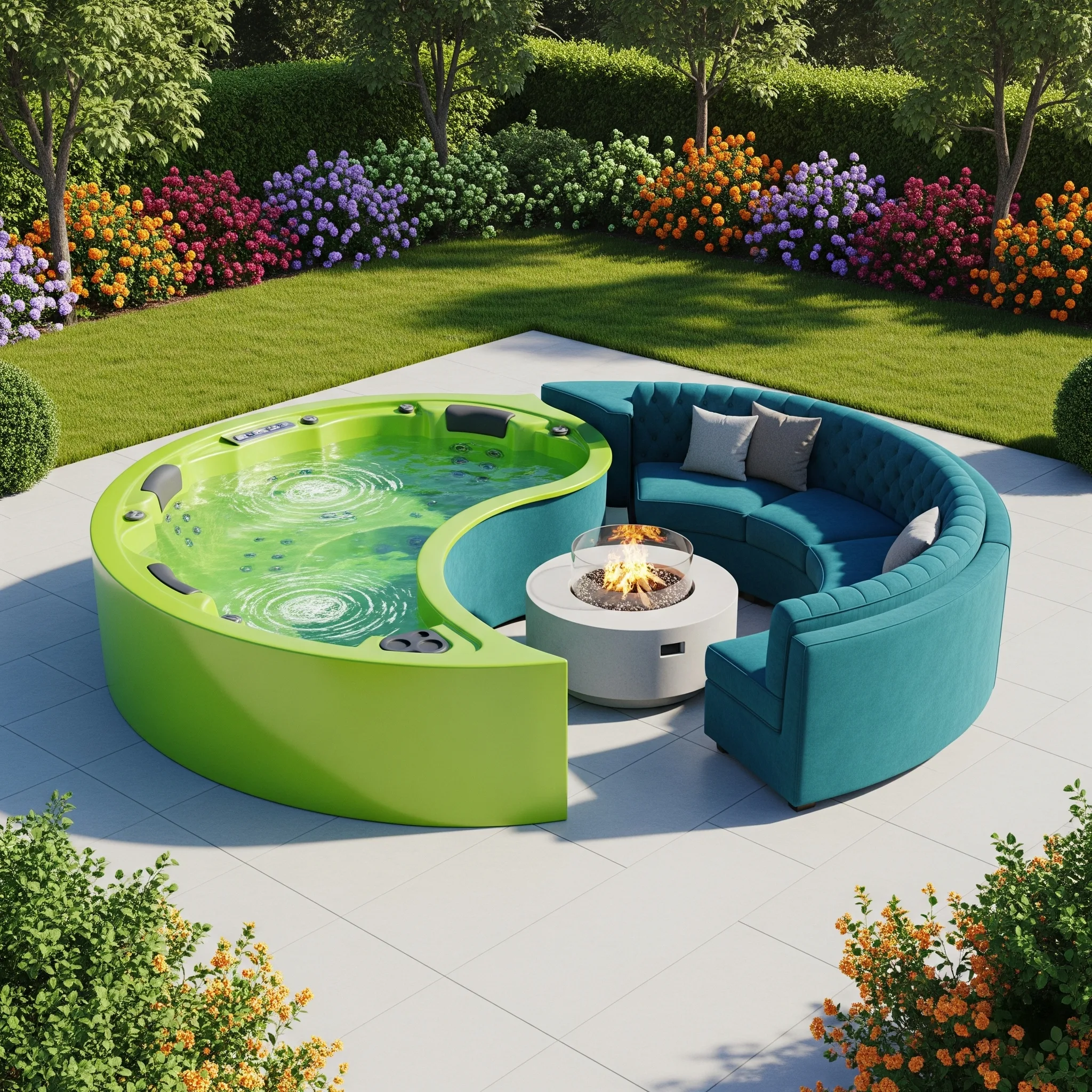 Understanding the Essence of the Yin-Yang Concept in a Hot Tub