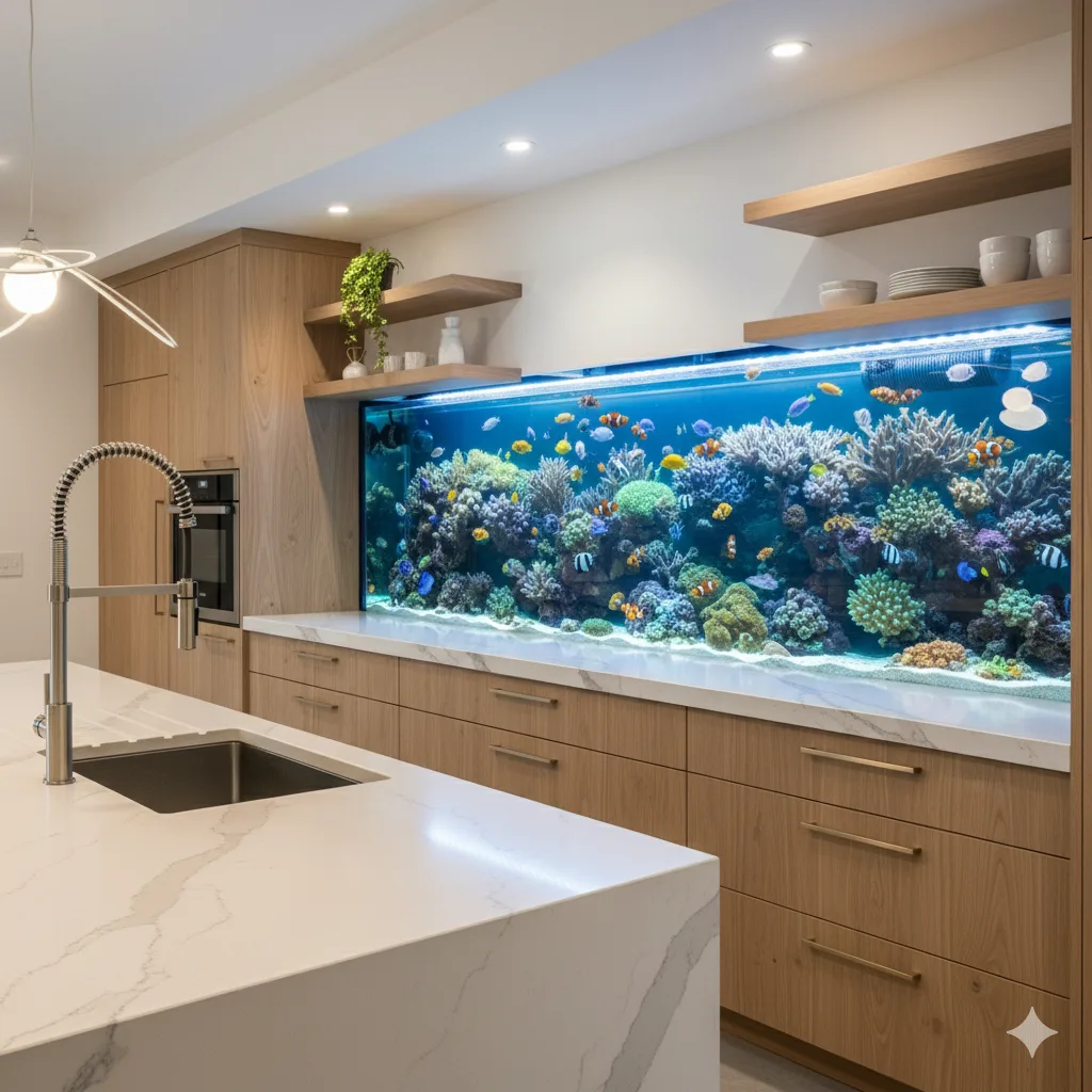 The Role of an Aquarium Backsplash in Enhancing Visual Appeal and Functionality