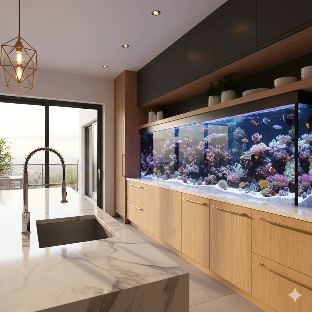 Comparing Common Backsplash Materials for Aquariums – A Quick Guide