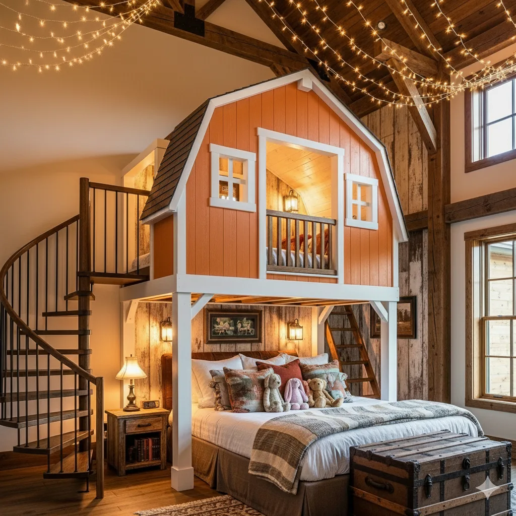 Customization Options for Barn Bunk Beds