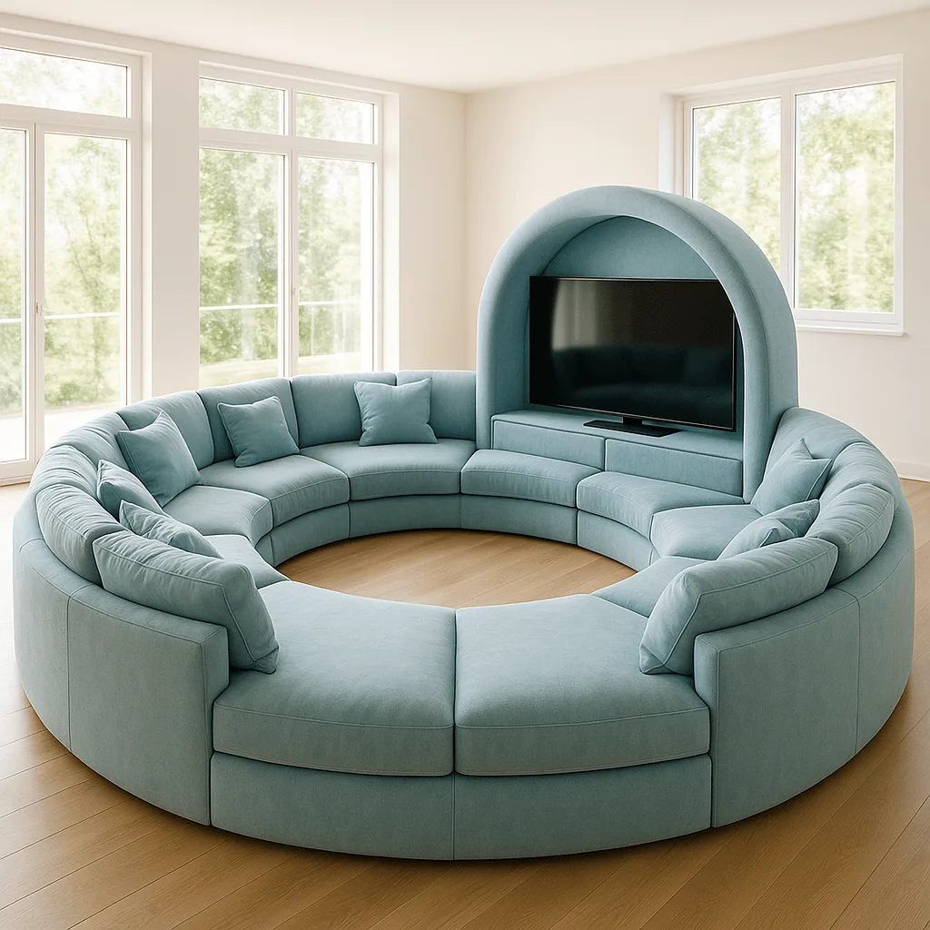 The Evolution of Sofas and Entertainment