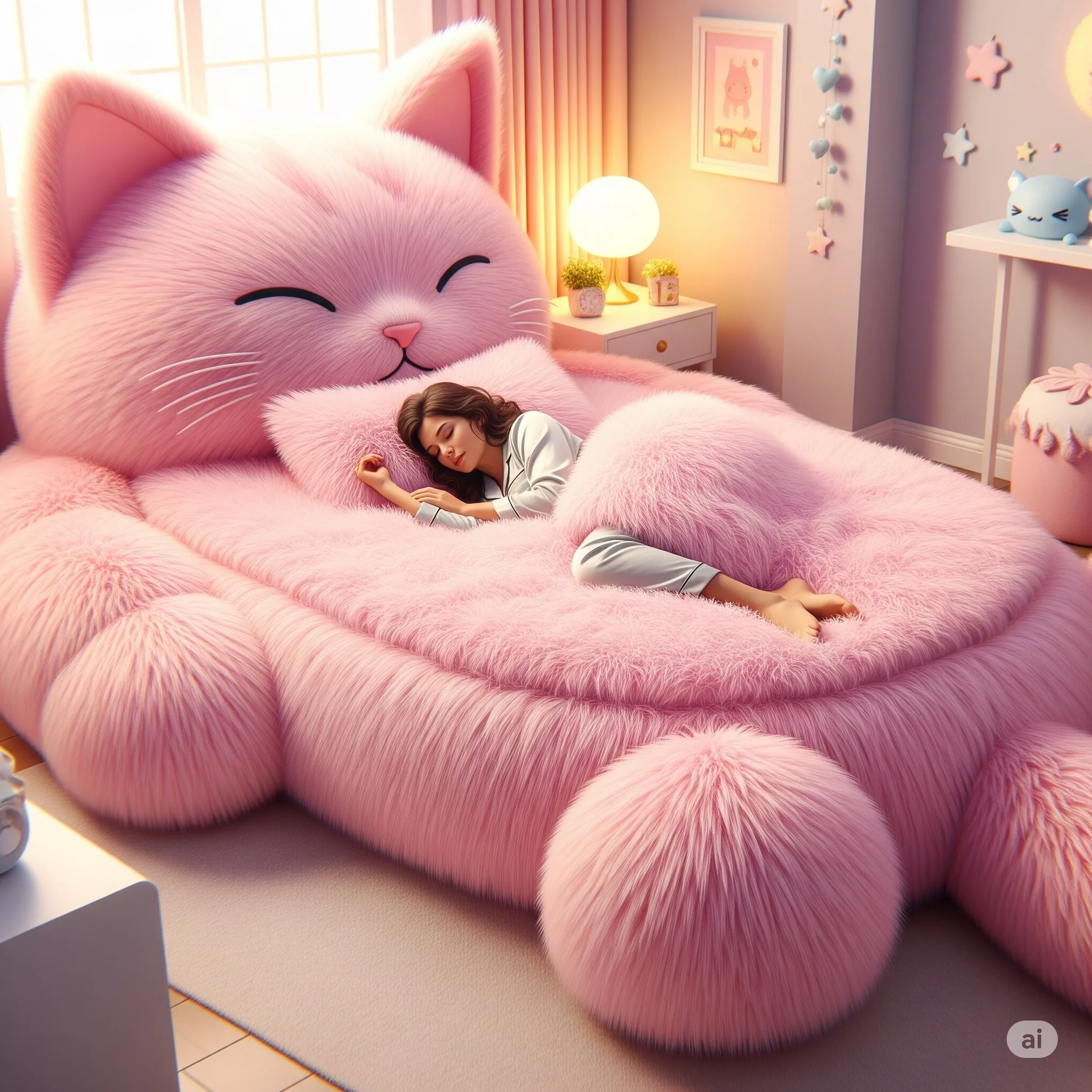 The Origins of Fluffy Cat Sleeping Bags