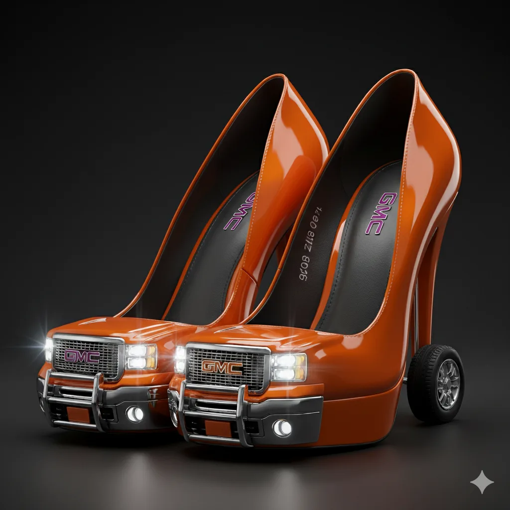 The Fashion Statement of GMC Sierra Inspired Heels – Embracing Bold Aesthetics