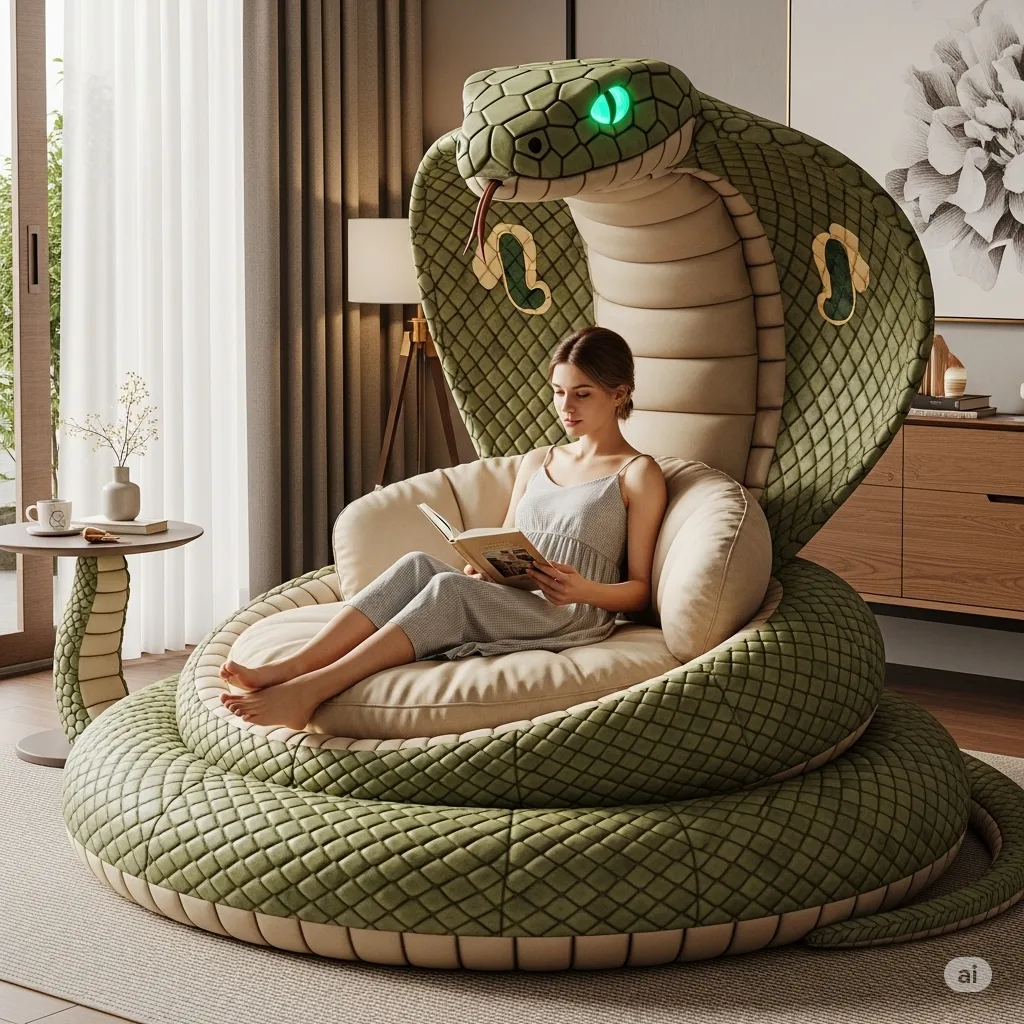 Creative Ways to Use Snake Loungers Indoors