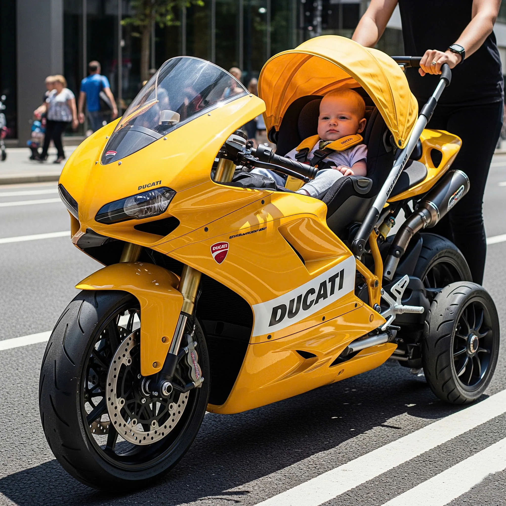 Ducati Baby Stroller: Where Speed Meets Style for Your Little Rider