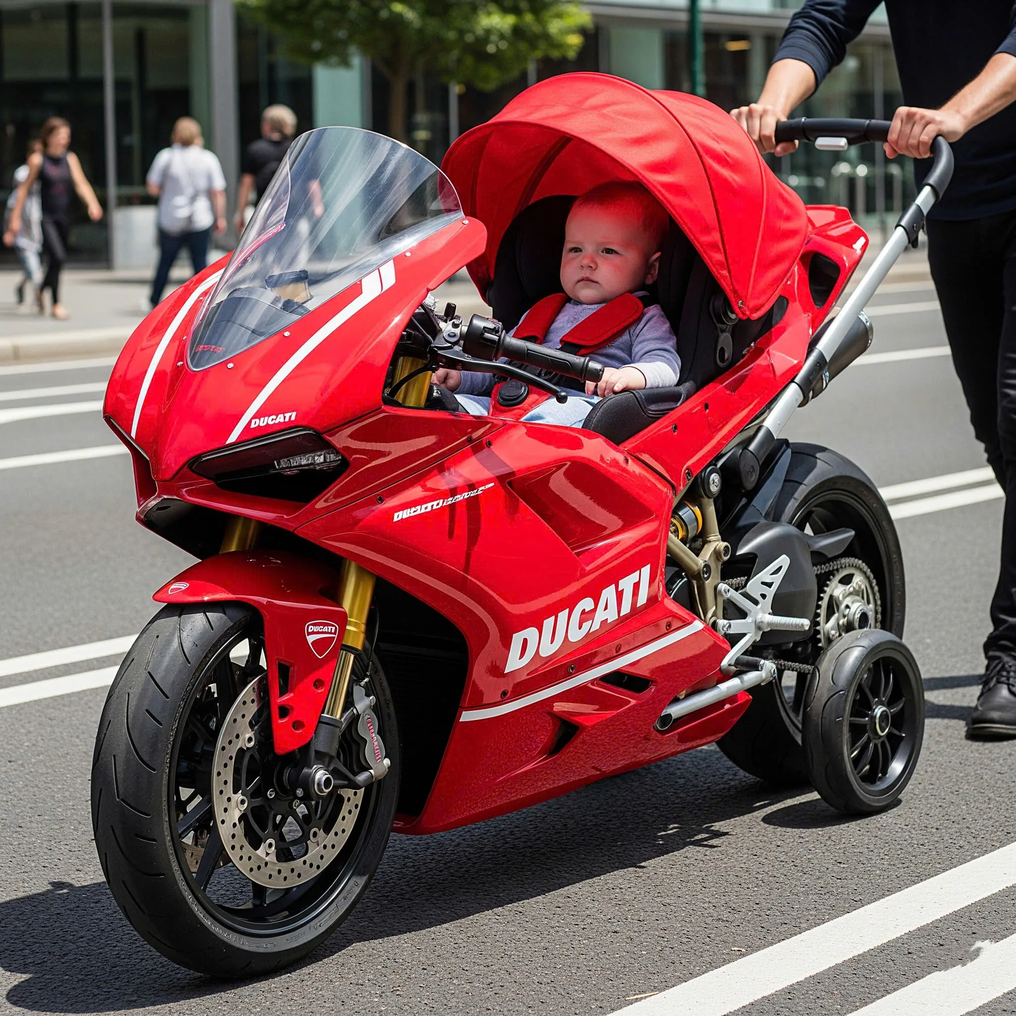 Ducati Baby Stroller: Where Speed Meets Style for Your Little Rider