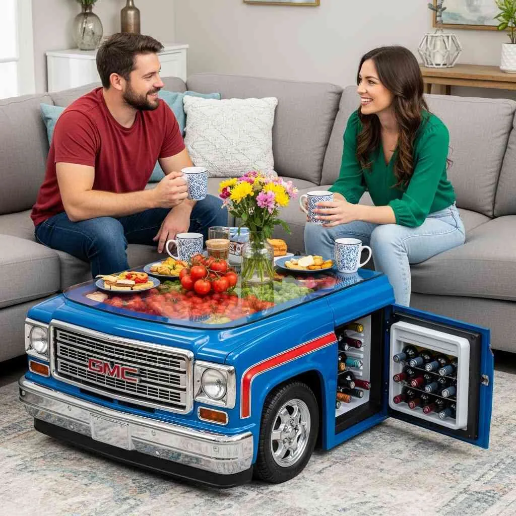 Rev Up Your Living Room with GMC Coffee Tables