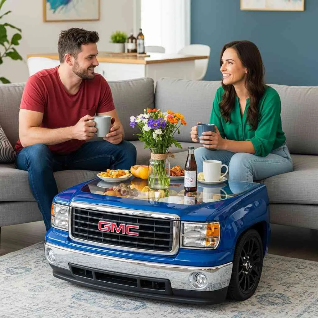 Rev Up Your Living Room with GMC Coffee Tables