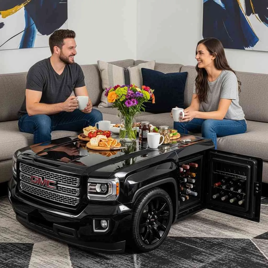 Rev Up Your Living Room with GMC Coffee Tables