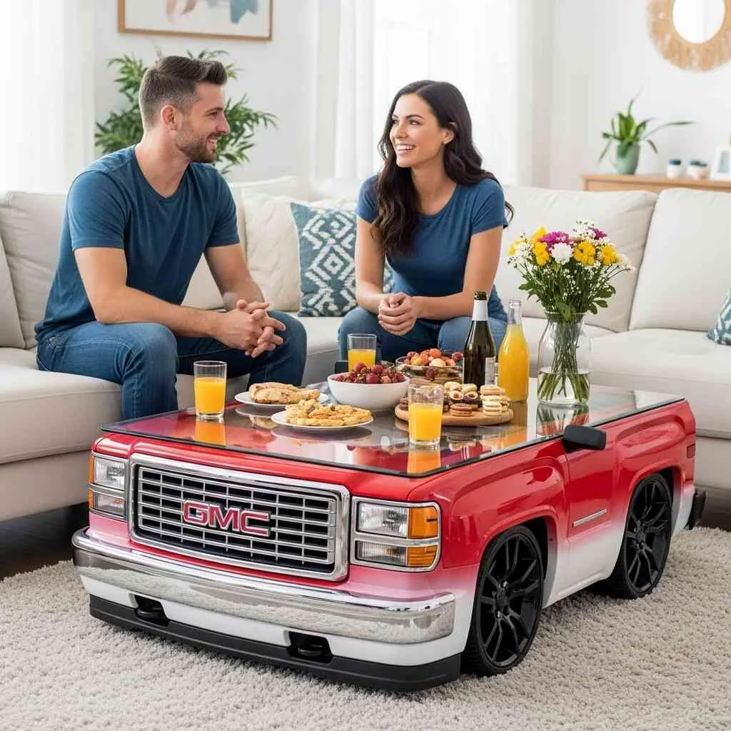 Rev Up Your Living Room with GMC Coffee Tables
