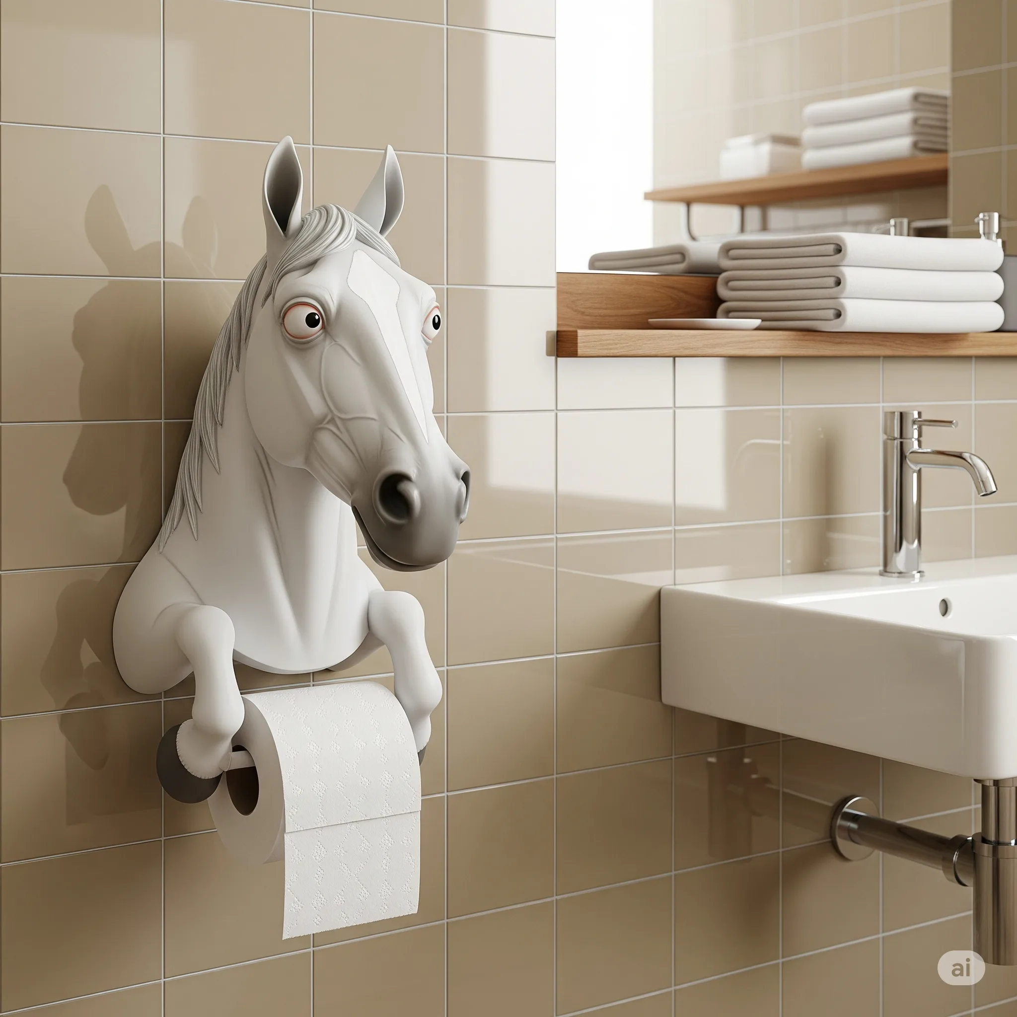 The Versatility of a Horse Toilet Paper Holder