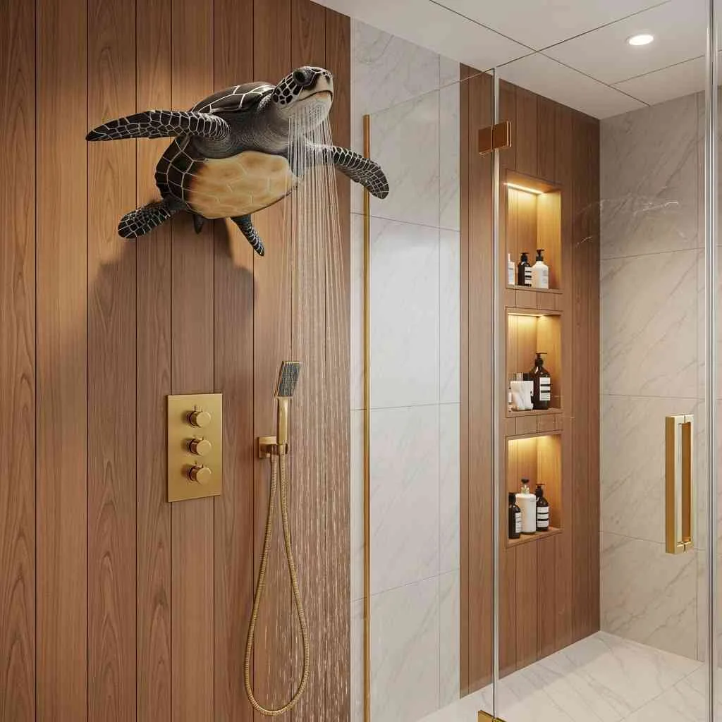 Turtle Shower Heads: Bringing Ocean Charm to Your Bathroom