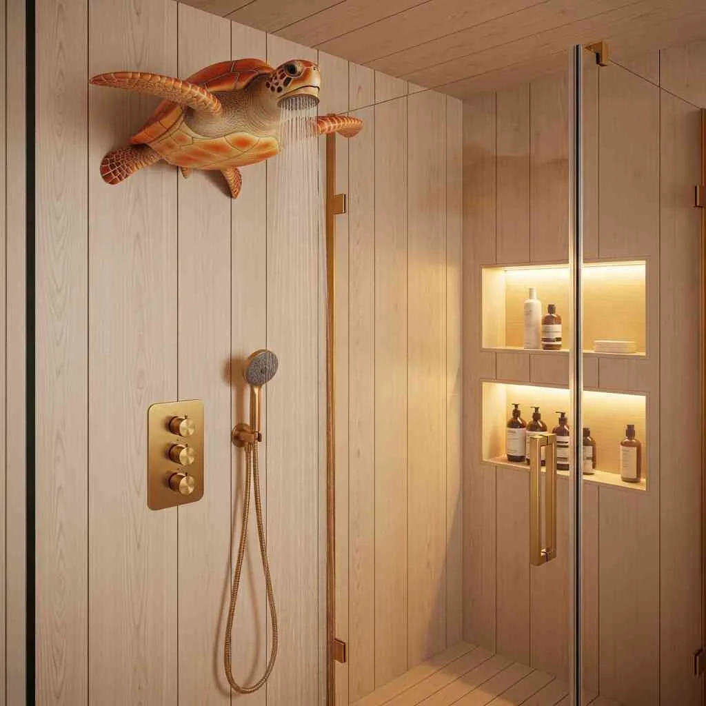 Turtle Shower Heads: Bringing Ocean Charm to Your Bathroom
