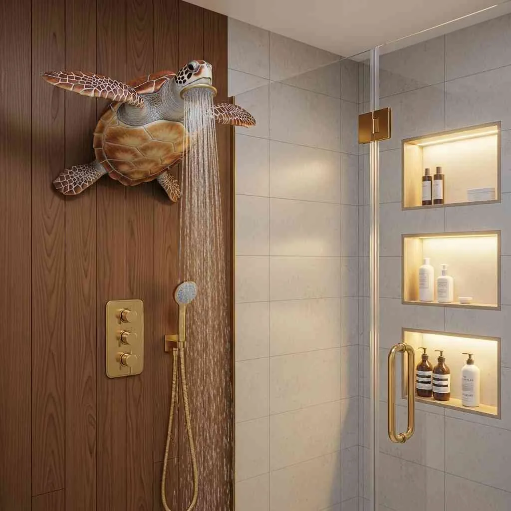 Turtle Shower Heads: Bringing Ocean Charm to Your Bathroom