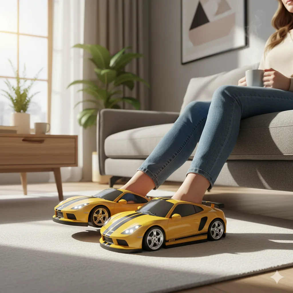 The Allure of Sports Car Slippers - More Than Just Footwear