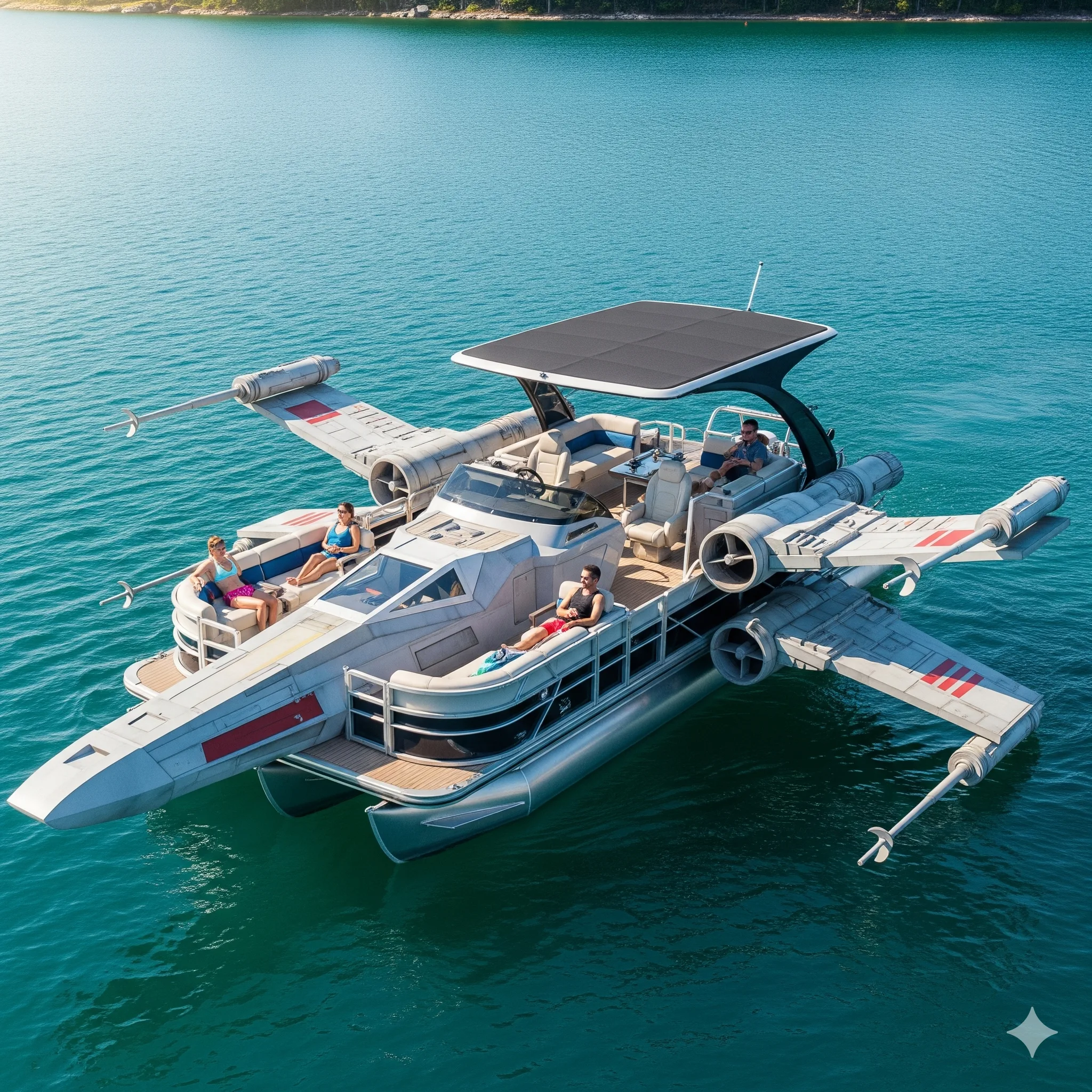 Discovering the Unique Appeal of a Star Wars Pontoon Boat