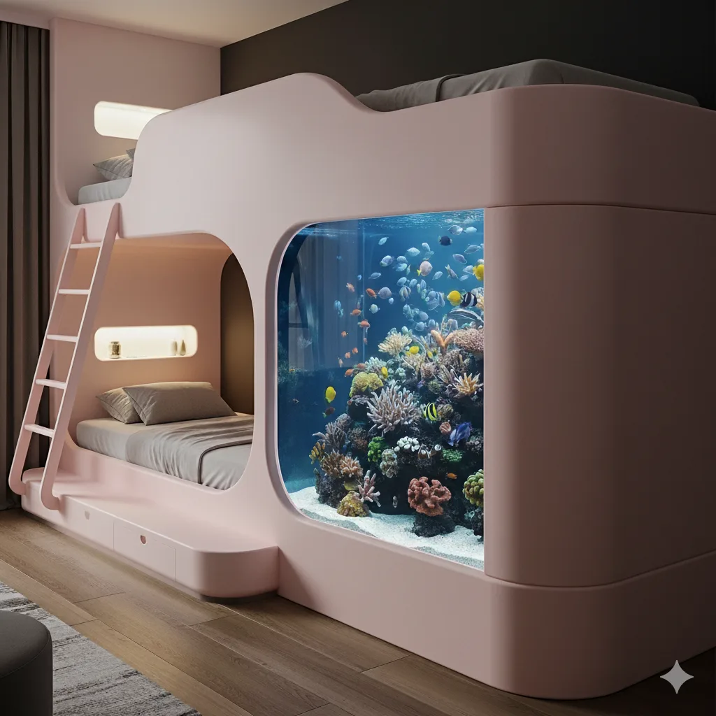 Enhancing Learning Opportunities with Aquarium Bunk Beds