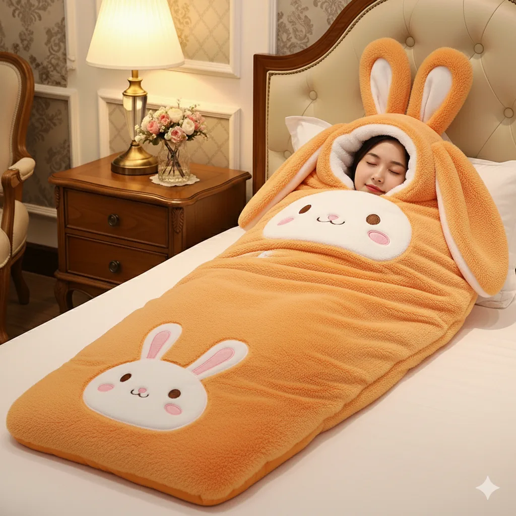 Cozy Comfort for Little Ones - Exploring the Magic of Fluffy Rabbit Sleeping Bags
