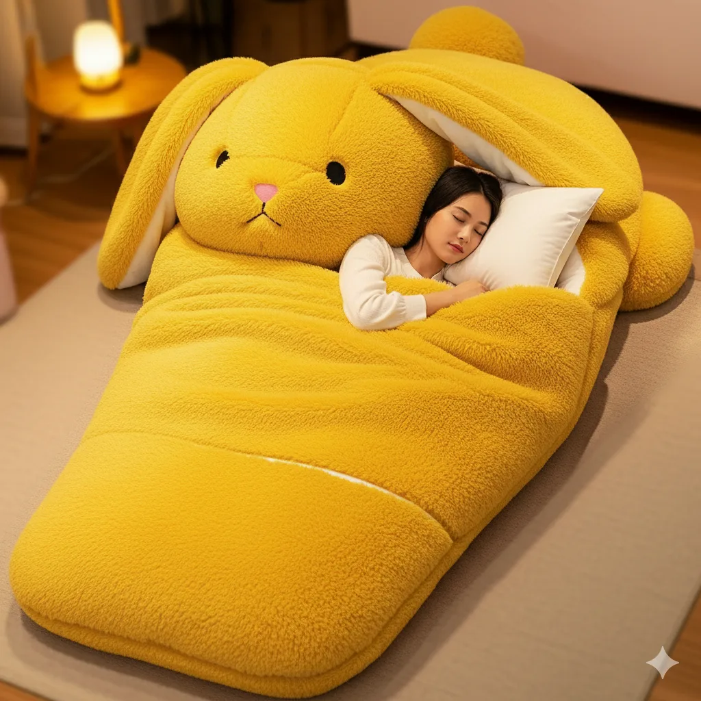 The Versatility of Fluffy Rabbit Sleeping Bags - More Than Just Cute