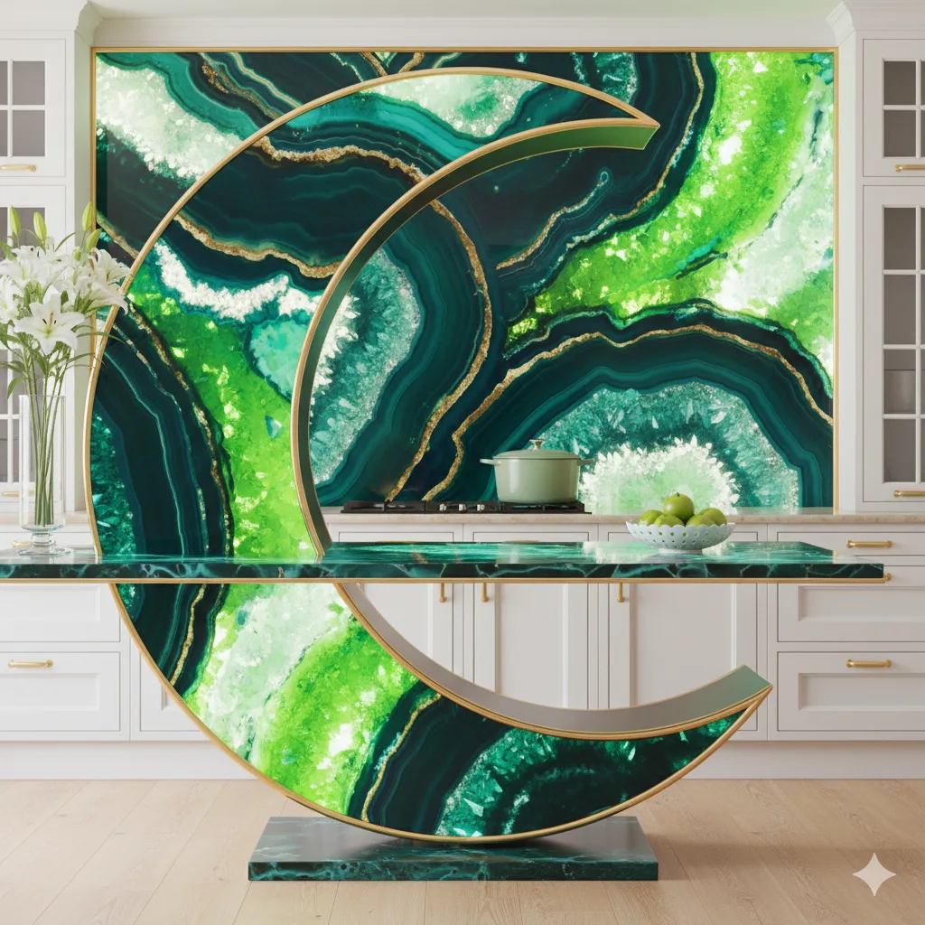 How to Use Geode Backsplashes - Designing with Nature’s Crystals