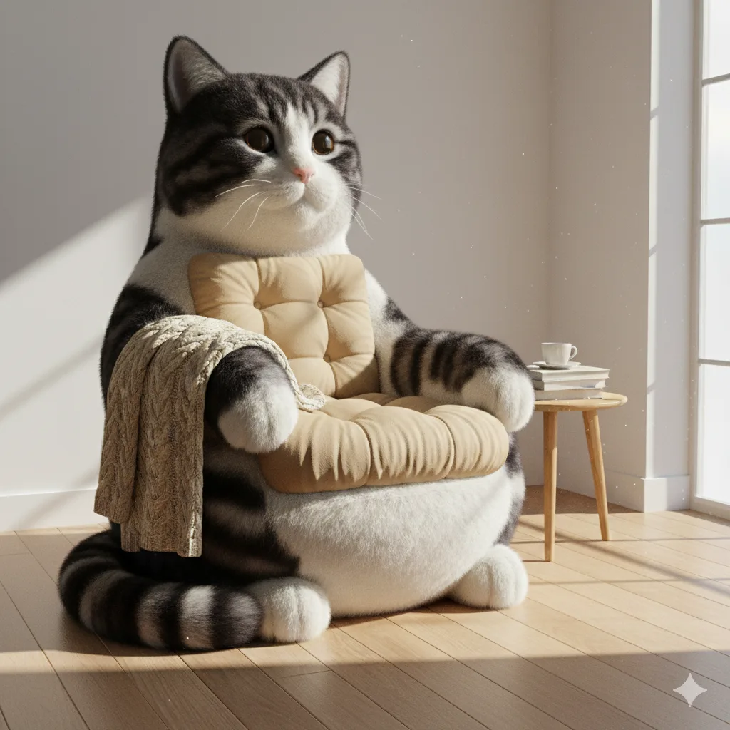 The Versatility of a Cat-Shaped Armchair in Modern Interiors